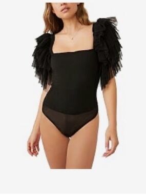 Free People Kill the Lights Bodysuit - Medium